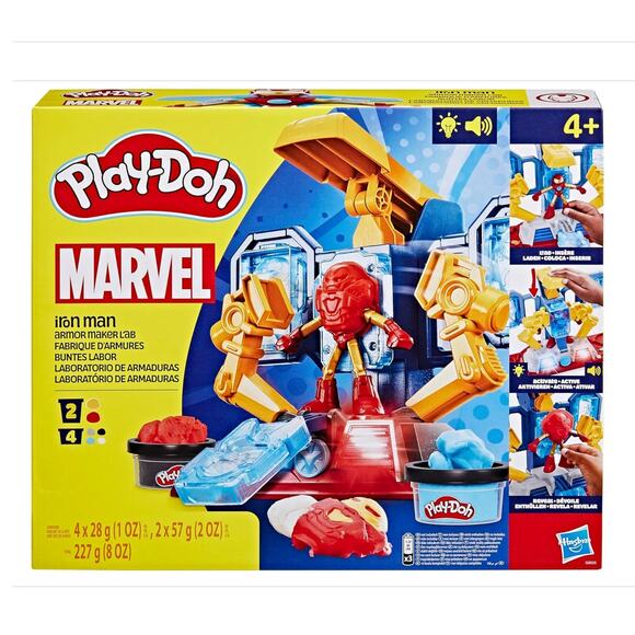 Play-Doh Marvel Iron‎ Man Armor Maker Lab Playset - Picture 6 of 9